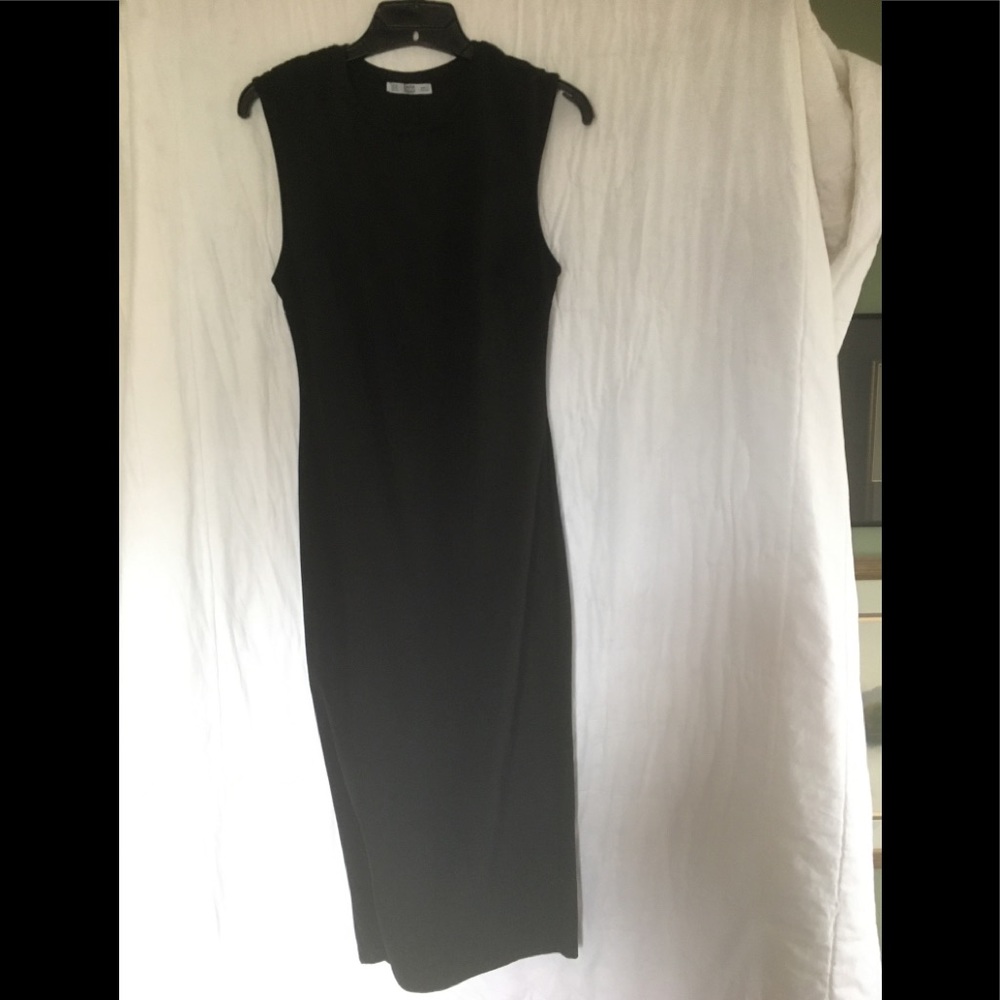 Zara dress black midi
